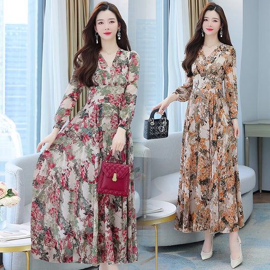 Slim And Voluptuous Long Dress For Women