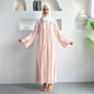 Long Sleeve Women Voile Dress Women
