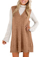 Women's Casual Sweater Suspender Skirt