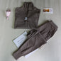 Long Sleeve Cardigan Coat Sweater Pants Set