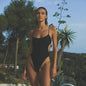 One-piece Swimsuit Solid Color Women's Swimsuit