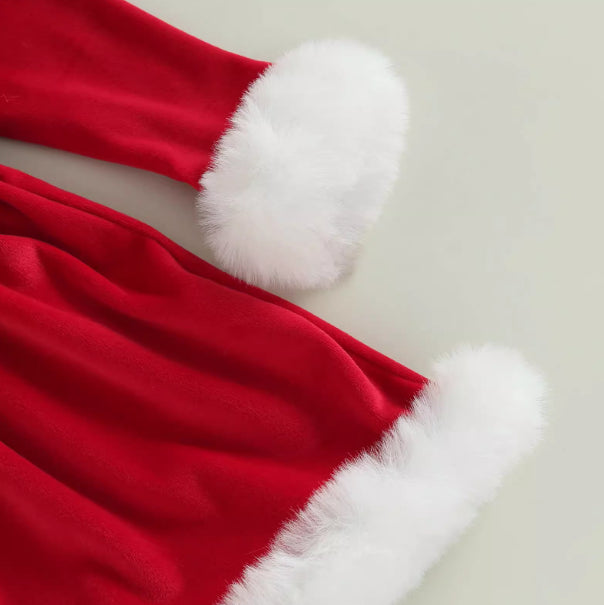 Christmas Toddler Kids Girls Red Dress
