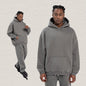 Plush Loose Sweater Suit For Men