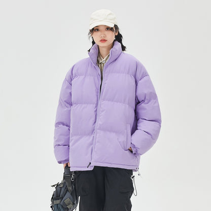 Couple Trendy Fried Street Bread Clothes All-matching Casual Student Cotton Coat Women