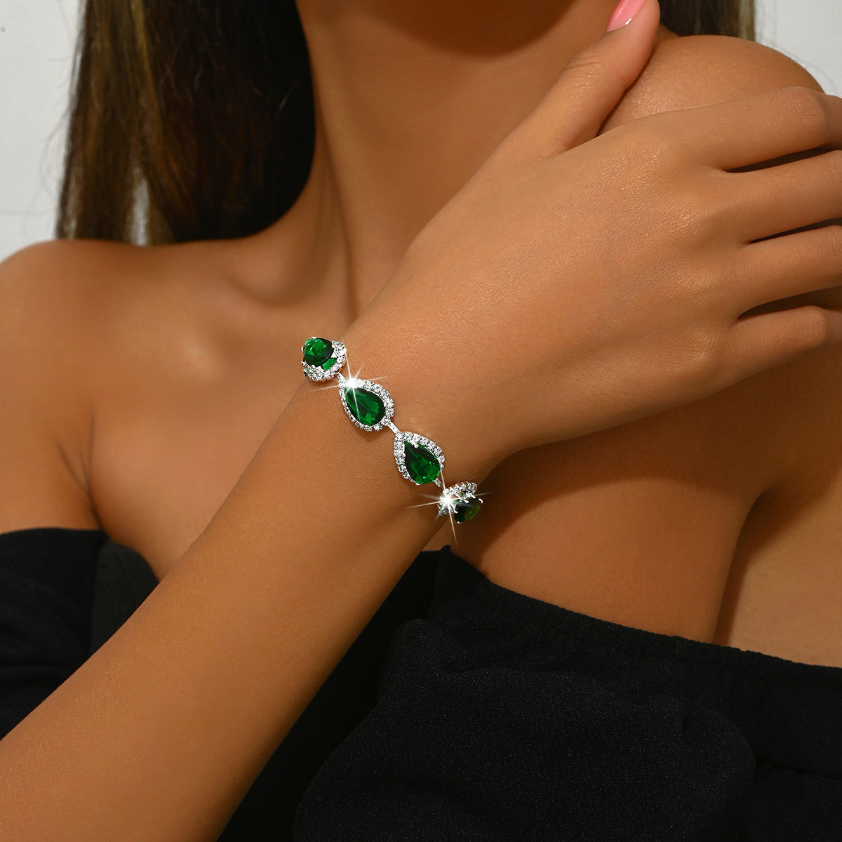 Affordable Luxury Rhinestone Zircon Bracelet For Women