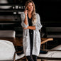 Loose Long-sleeved Cardigan Sweater
