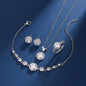 Pendant Necklace Set With Ring For Women