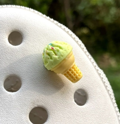 Shoe Flower Lollipop Macaron Cave Shoes Decoration Flower Hole Hole School Bag Decoration