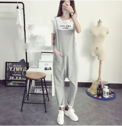 New Maternity Pants Casual Loose Maternity Overalls