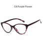 Fashion Cat Eye Glasses Frame Retro Trendy Artistic