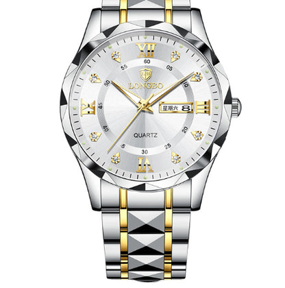 Waterproof Luminous Dual Calendar Watch