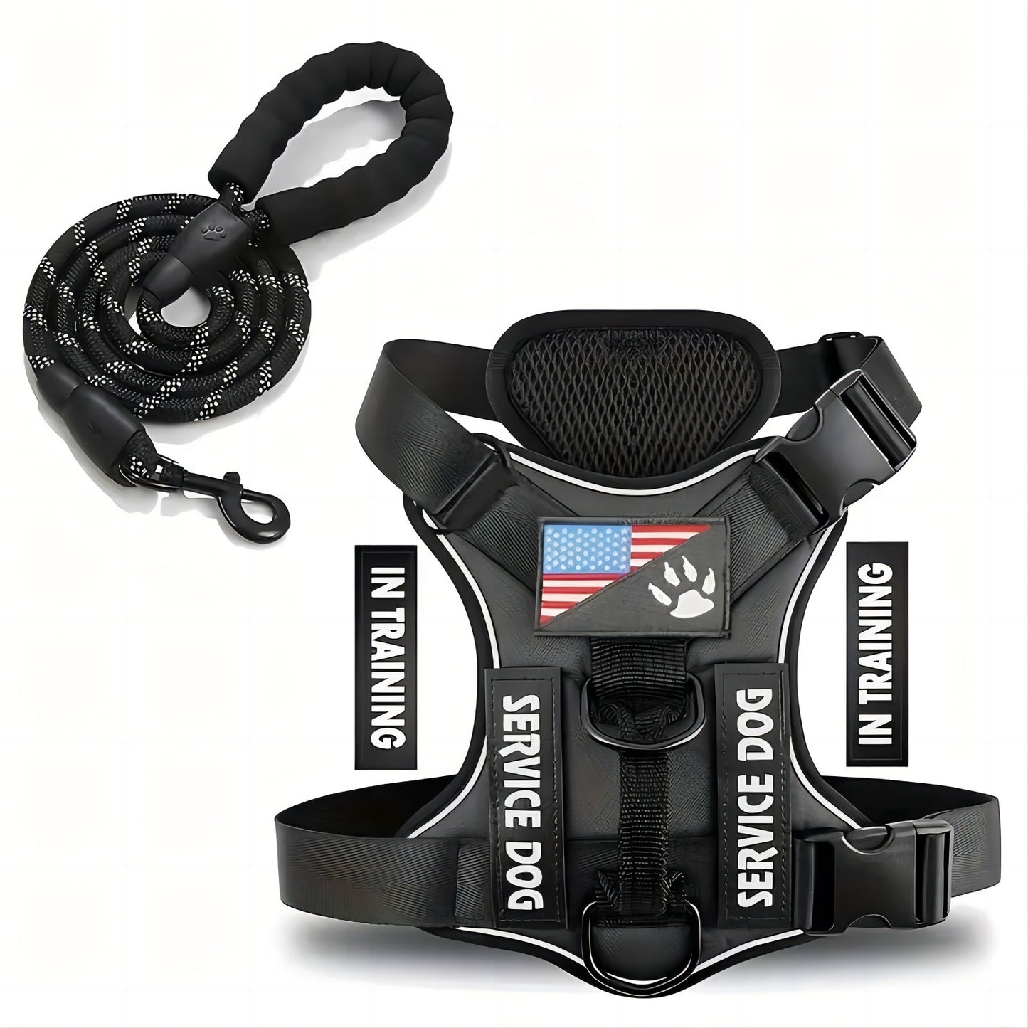 Pet Dog Breast Strap & Leash – Durable Dog Harness with Walking Lead
