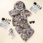 Toddler Baby Boy Outfits Little Boys Short Sleeve Camouflage Print Hoodie Sweatshirt Shirts & Short Pants With Pocket