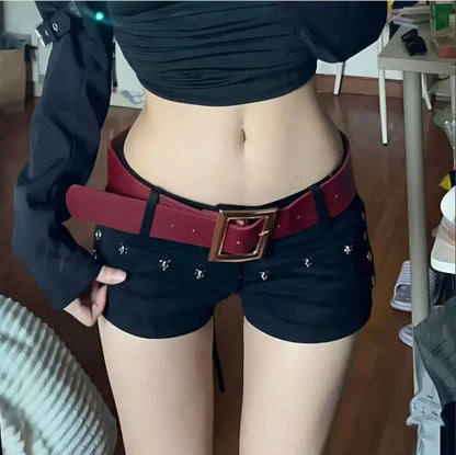 Fashion American Denim Shorts For Women