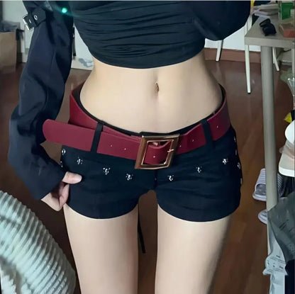 Fashion American Denim Shorts For Women