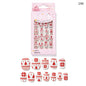Christmas Cute Children Nails 24 Pieces Wearable