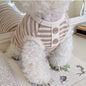 Summer Thin Pet Stripe Tank Top