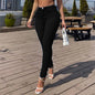 Sexy Peach Hip Skinny Jeans For Women