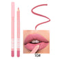 12 Color Matte Lipstick Lip Liner