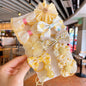 Children's Elastic Flower Baby Hair Ring Mesh Bow