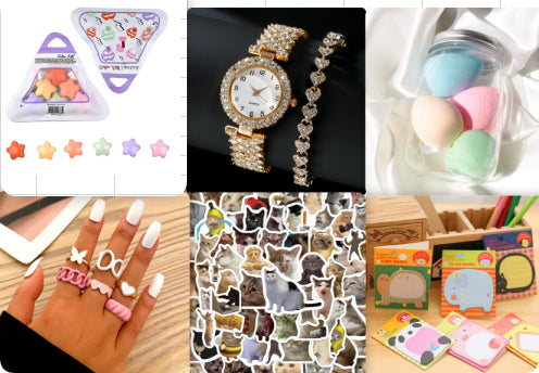 Pentagram Mini Lipstick 6 Colors Lipstick Set