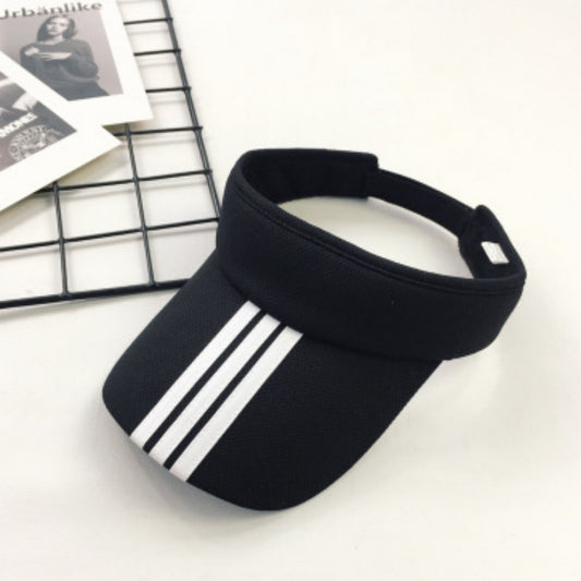 Striped Fashion Women Men Sun Visor Beanie Hats