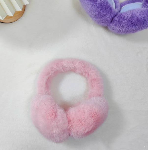 Girls' Winter Furry Earmuffs