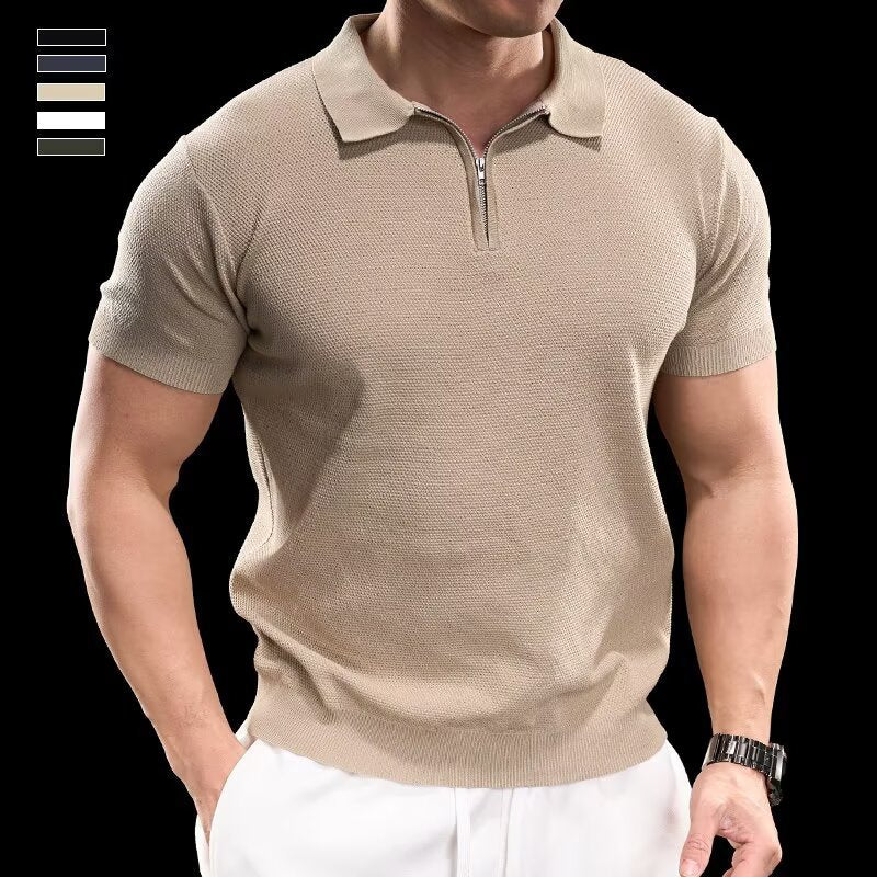 Men's Short-sleeved Breathable Versatile Trendy Top