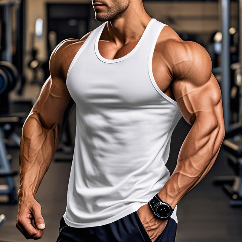 Men's Sports Fitness Vest Quick-dry Muscle Aesthetics