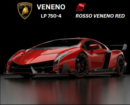 AUTOART 1/18 Lamborghini VENENO LP750-4 Car Model