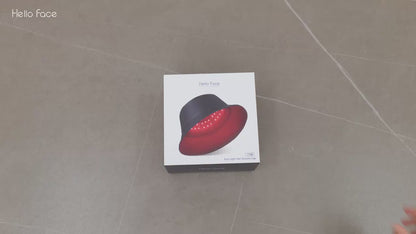 New Bucket Hat Hello Face 336 Pcs LED Hat Helmet Hair Growth Cap for Hair Loss Red Light 660nm Infrared Light 850nm Hair care