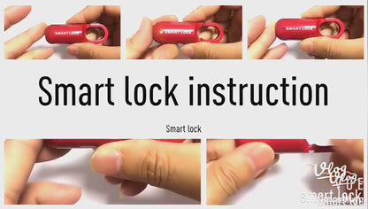 Smart Fingerprint Padlock for Locker Small Rechargeable Fingerprint Lock Keyless Biometric Thumbprint Padlock Locker Suitcase Luggage  Backpack