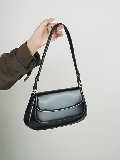 YANATARI underarm cowhide Genuine leather handbags women vintage shoulder bag female luxury bags women's high quality