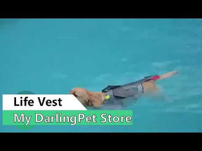 Pet Dog Life Vest Summer Shark Mermaid Pet Life Jacket Dog Clothes Harness Dogs Swimwear Pets Swimming Suit Funny Cute Dog Costu