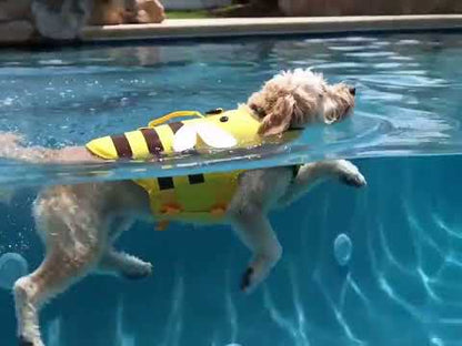 Dog Life Jacket for Swimming Boating Pet Safety Floatation Vest Life Preserver with Rescue Handle For Cats Small Medium Dogs