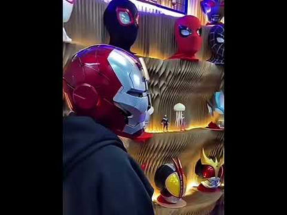 MARVEL 1/1 Iron Man Mk5 Helmet Cosplay Voice Control Eyes with Light