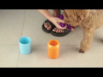 Pet Dog Foot Wash Artifact Cat Puppy Foot Cup Wash Paw Cleaning Free Scrub Automatic Foot Wash Pet Cup Pet Dog Products
