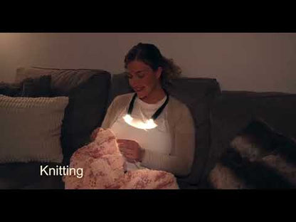 LED Neck Light 3 Modes Hug Reading Lamp Portable Rechargeable Book Lamp Novelty Flashlight Book Lamp Night Light Neck Light